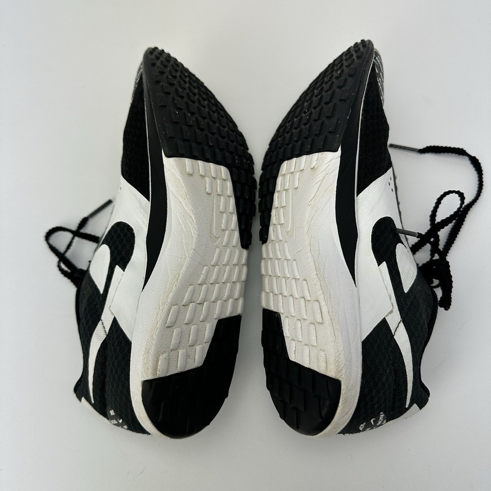 Nike Zoom Rival Waffle 6 Low Black Metallic Silver - DX7998-001 Sz:6 - Picture 6 of 9